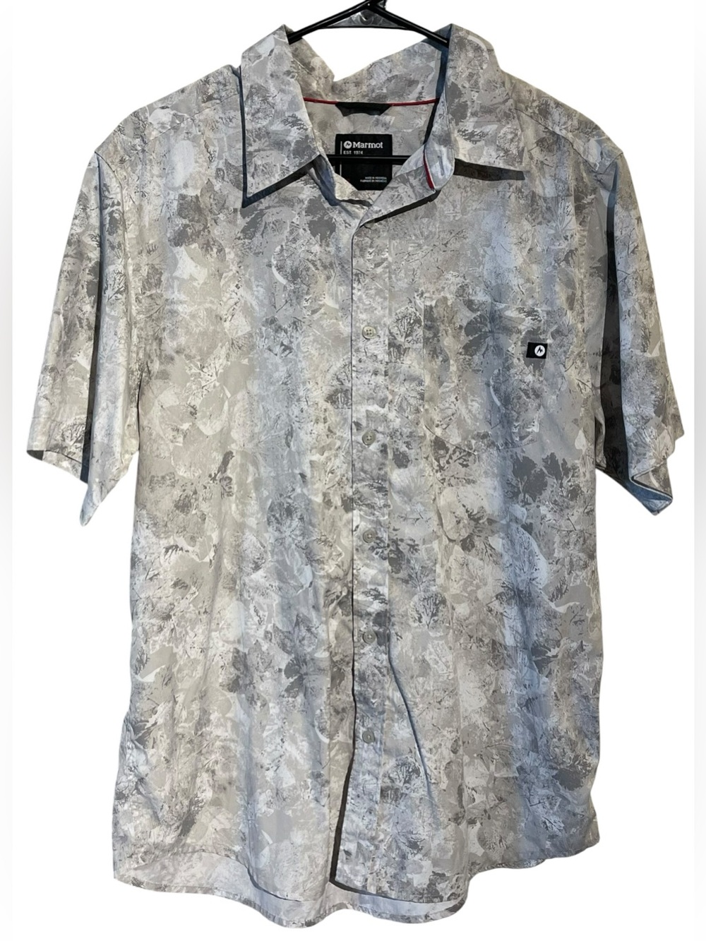 Marmot Bennett Peak short sleeve button-up shirt Large